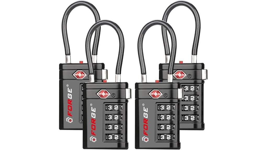 Soft-Shell Suitcases with TSA-Friendly Locks You'll Love 9 forge tsa four digit locks