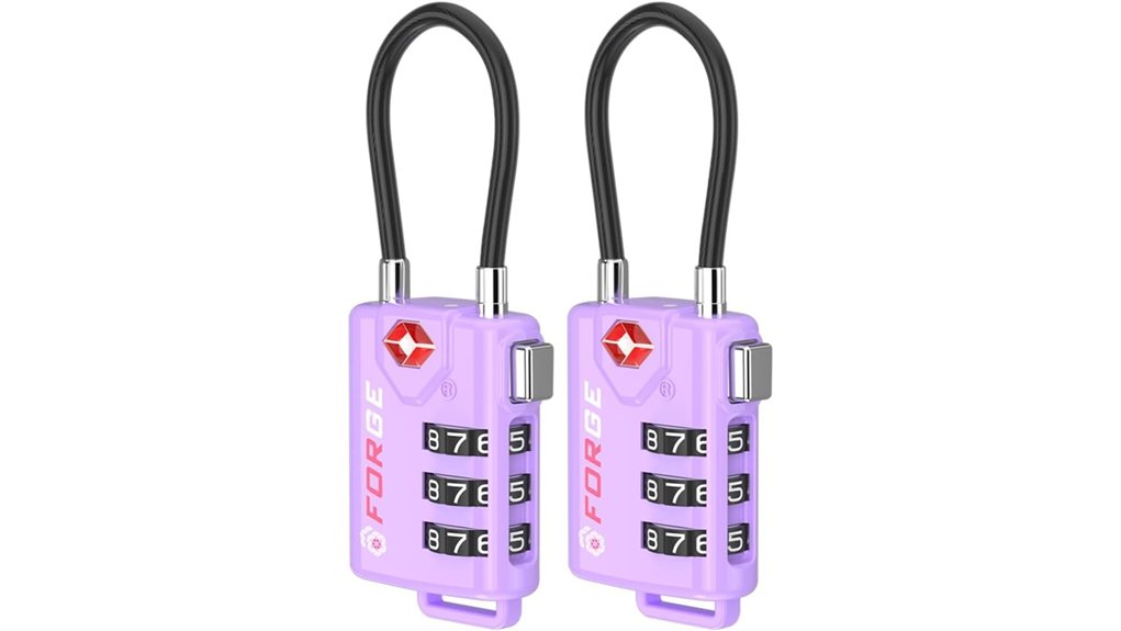 Soft-Shell Suitcases with TSA-Friendly Locks You'll Love 10 forge tsa resettable locks