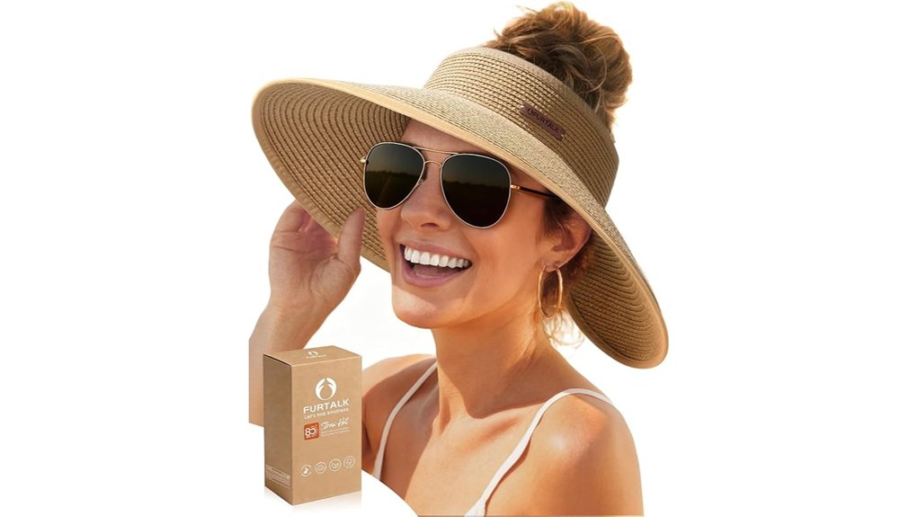 Packable UPF Sun Hats Travelers Can't Live Without 6 furtalk wide brim uv hat
