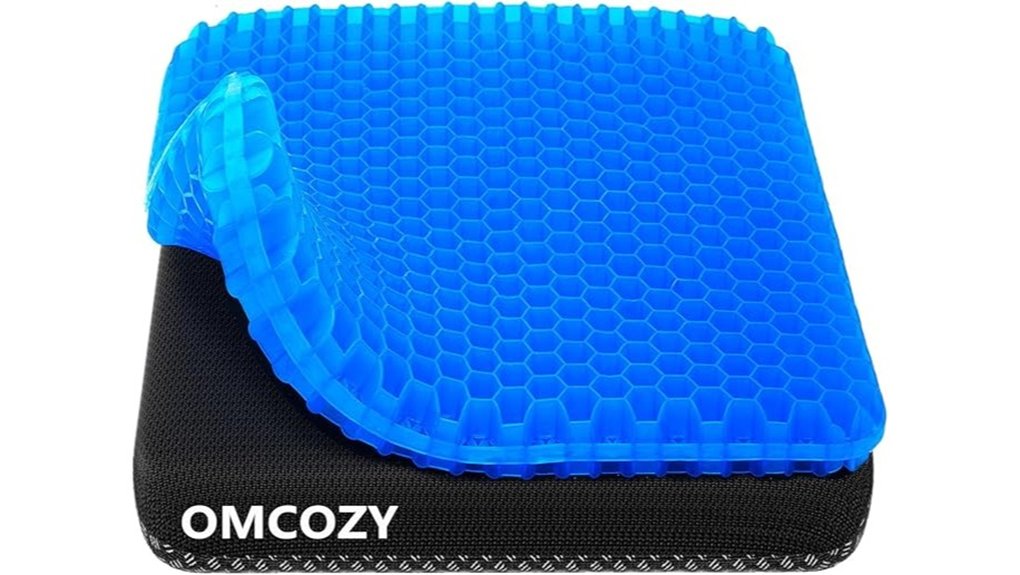 Best Seat Cushions for Economy Comfort 13 gel cushion honeycomb cooling