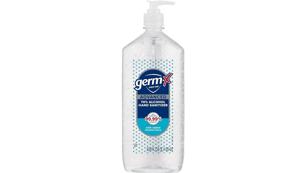 germ x hand sanitizer pump