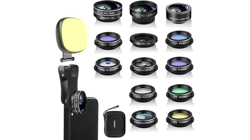 godefa 14 in 1 phone lens