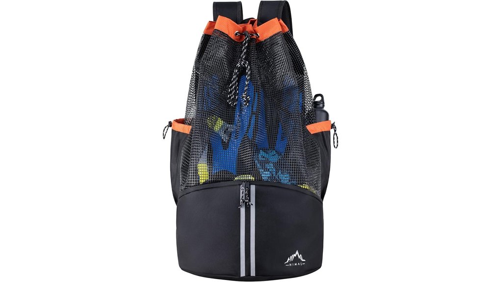 The Best Mesh Dive Bags That Drain Salt Water 15 gohimal scuba mesh xl