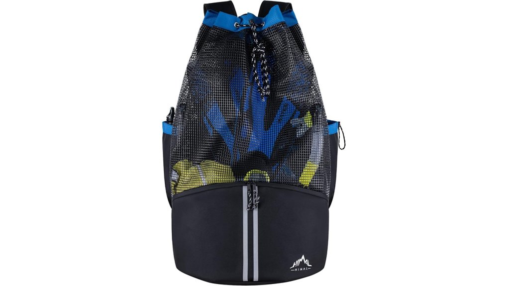 The Best Mesh Dive Bags That Drain Salt Water 5 gohimal xl mesh backpack
