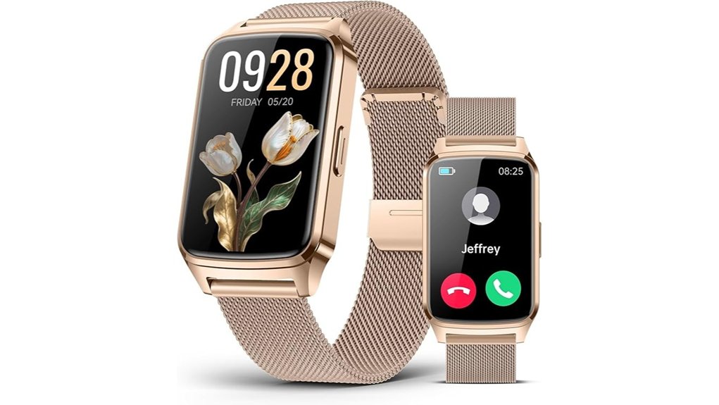 gold ip68 fitness tracker