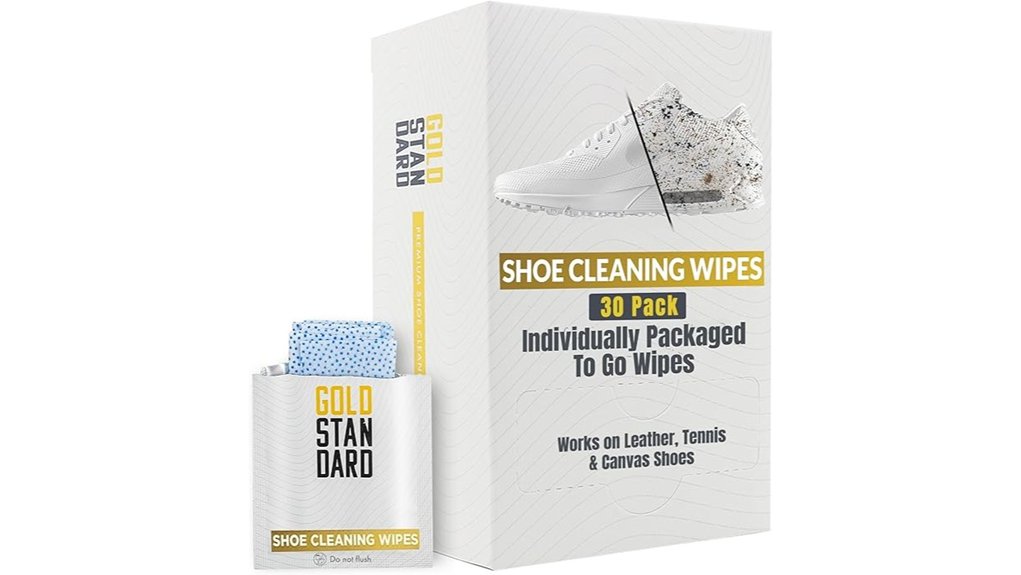 Best Compact Shoe Cleaning Wipes for Spotless Travel 12 gold standard quick wipes