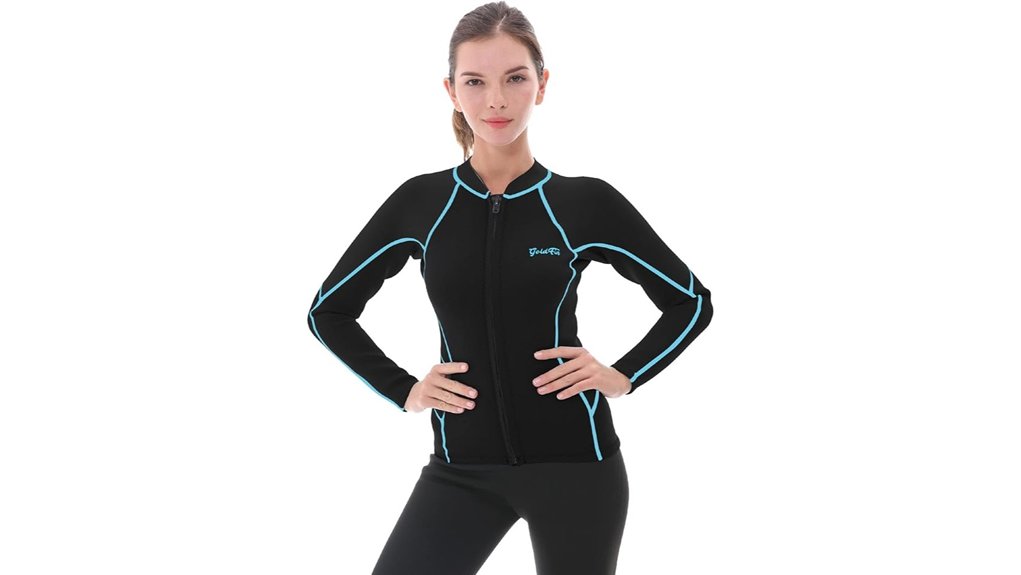Wetsuits: Thickness and Flexibility for Water Temp 14 goldfin women s 2mm neoprene