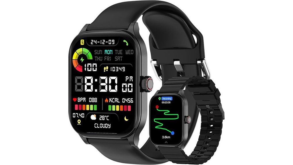 Top Sports Watches with GPS and Heart Rate for Every Athlete 3 gps smartwatch 1 96inch 100