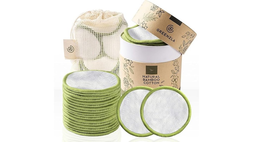 Best Reusable Makeup Remover Pads for Travel 7 greenzla 20 pack makeup pads