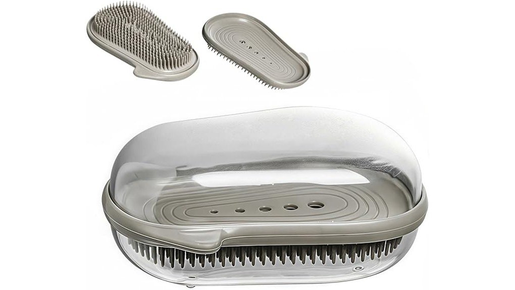 Best Soap Cases That Stay Clean Forever 12 grey travel soap dish