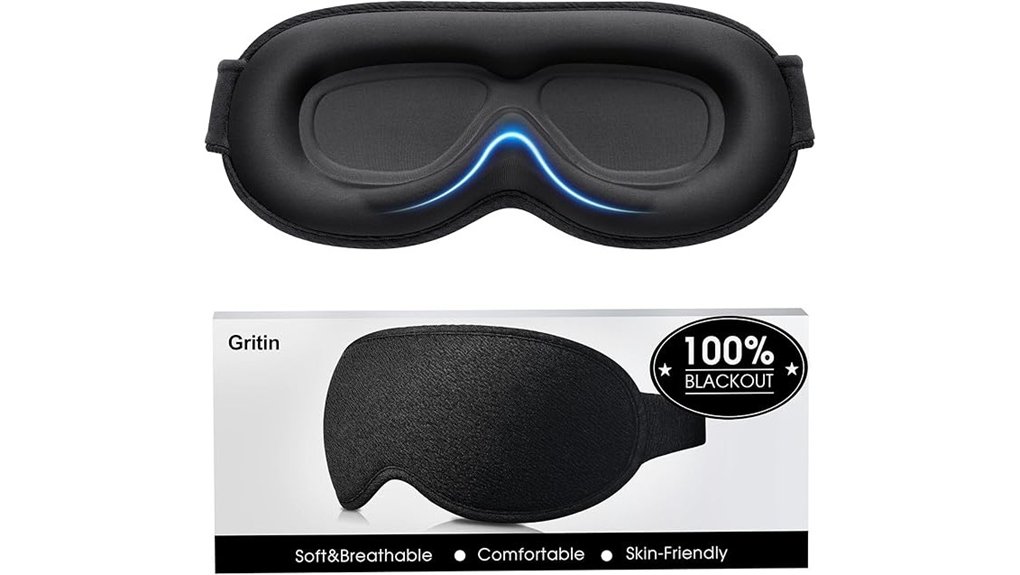 The Best Eye Masks for Sleeping on Planes 14 gritin 100 blackout mask