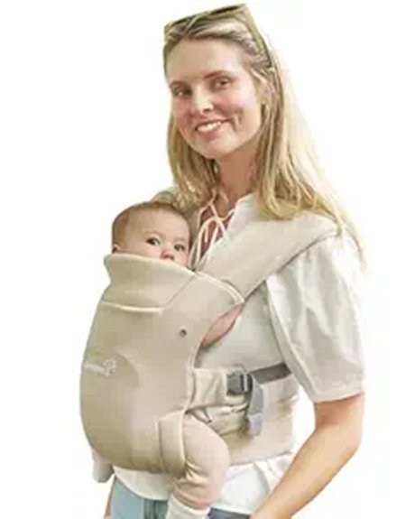 Best Baby Carriers for Travel 13 grownsy newborn to toddler cream carrier