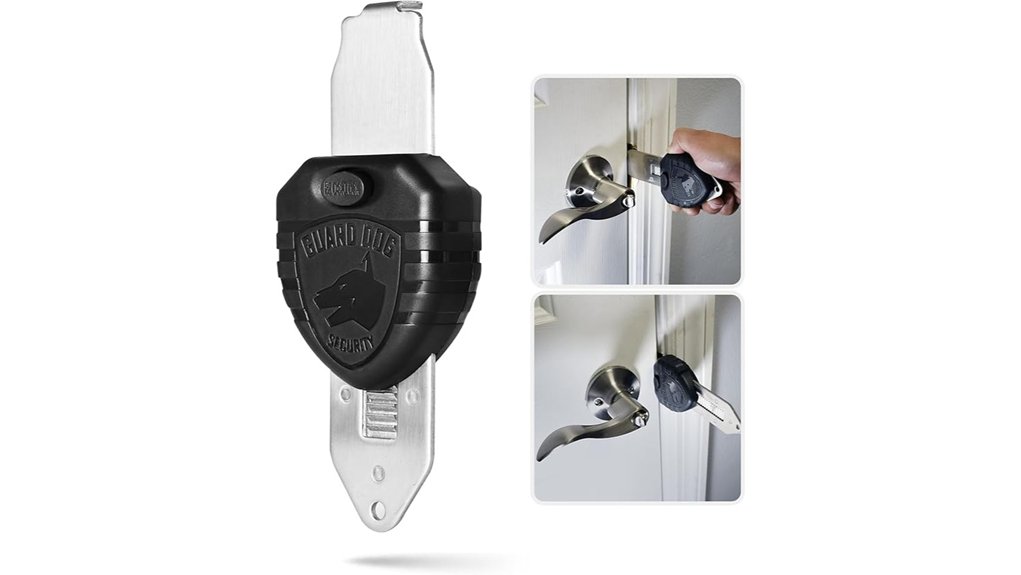Best Door Locks for Hotel Security 7 guard dog blocklock portable