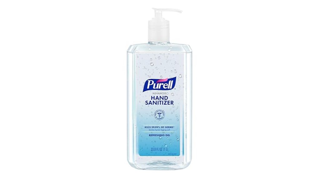hand sanitizer gel pump