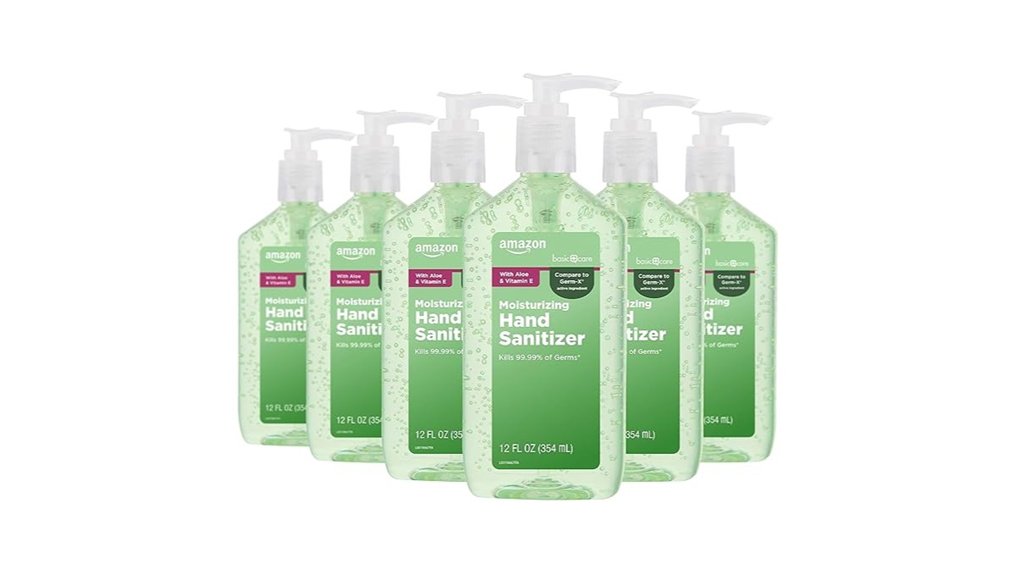 hand sanitizer with aloe