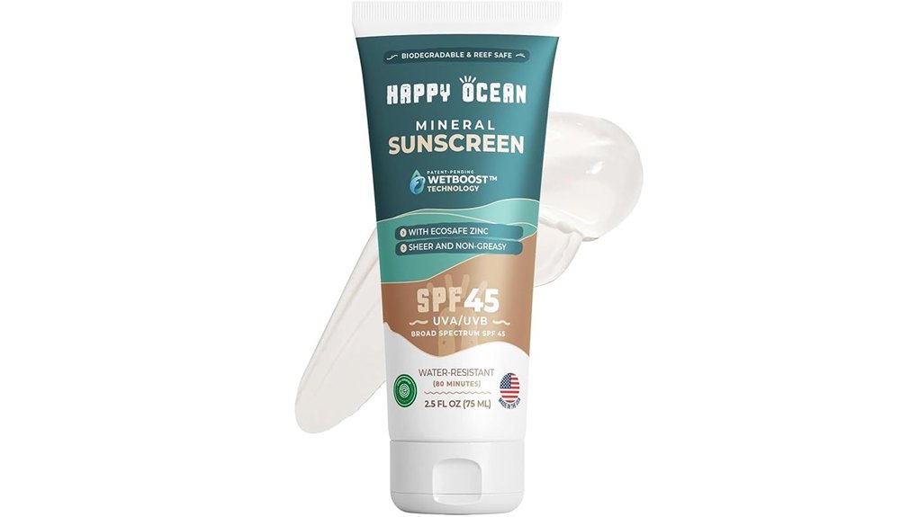 Reef-Safe Sunscreens That Are Truly Eco-Friendly 2 happy reef safe spf 45 sunscreen