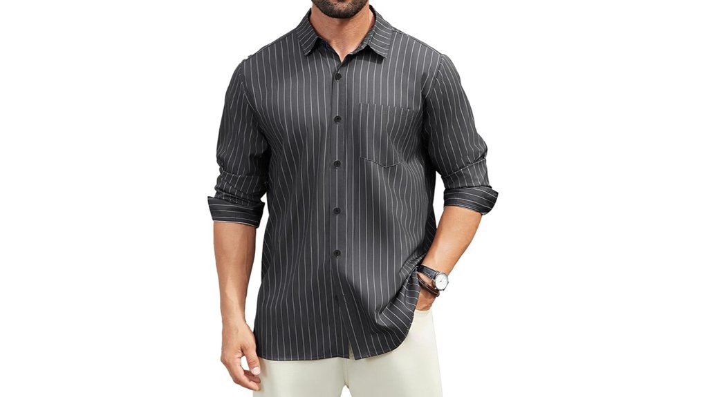 hardaddy men s striped shirt