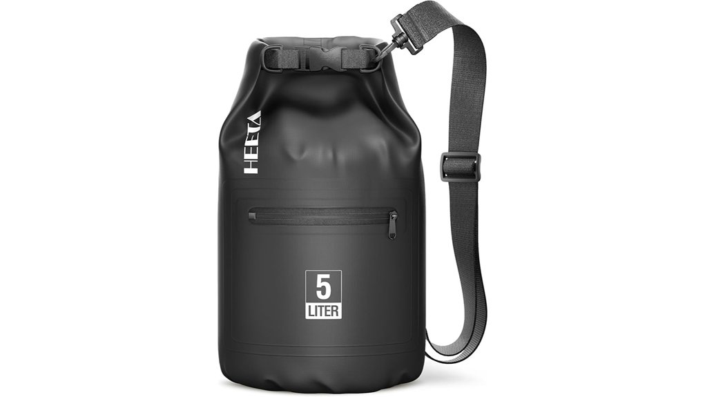 heeta waterproof front pocket drybag