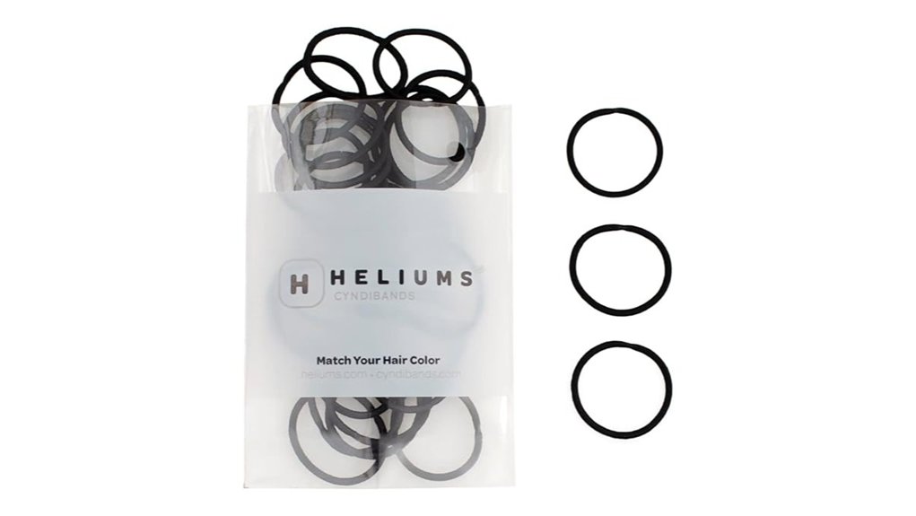 Best Travel Hair Ties and Clips That Won't Snag Strands 3 helium black mini hairties