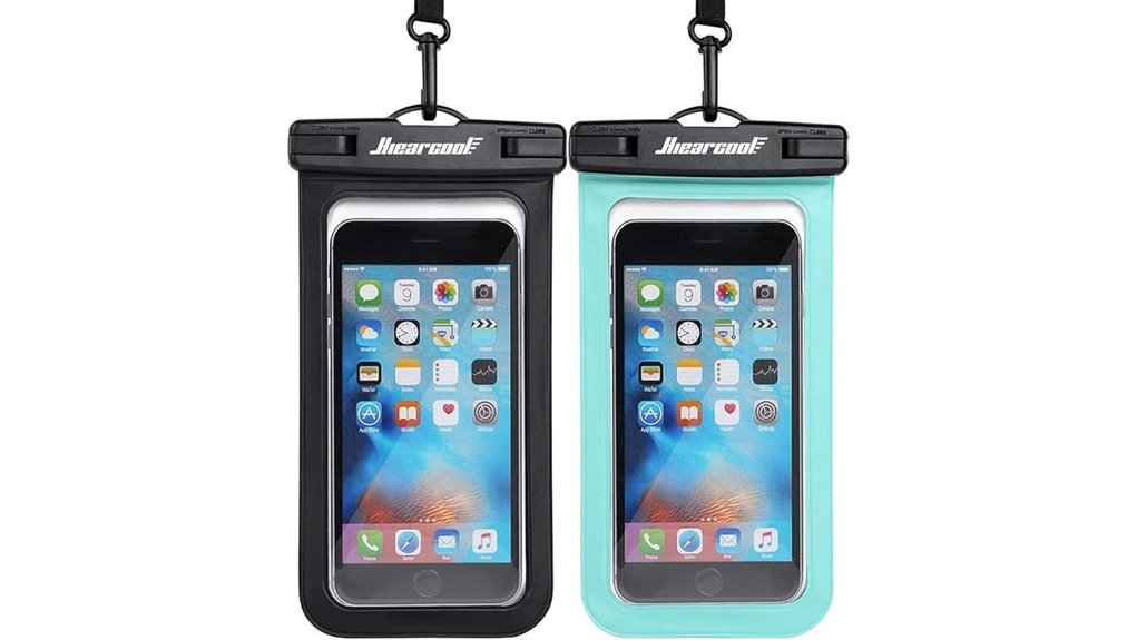 Best Waterproof Money Pouches for Beach Days 2 hiearcool waterproof phone pouch