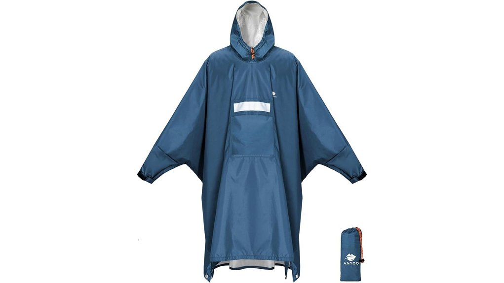 Packable Ponchos That Feel Light, Not Trashy 2 hooded waterproof lightweight poncho