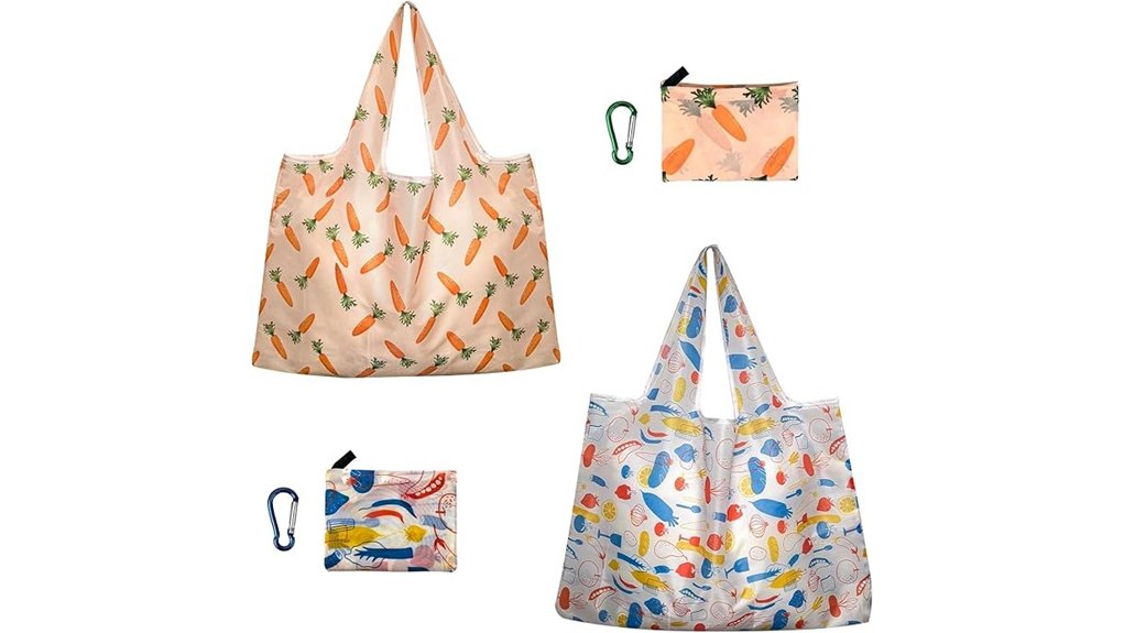 Foldable Shopping Bags That Make Market Days Effortless 6 huisaejnl foldable reusable bags