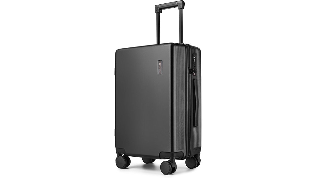 Carry-On Suitcases: Budget vs Premium Picks 9 hulsin 20 inch hard shell tsa lock