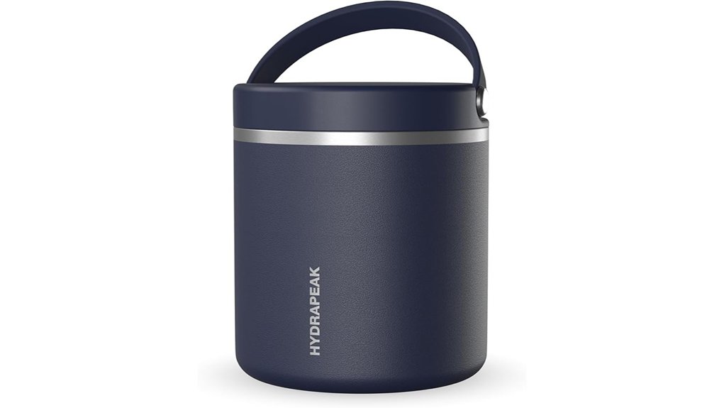 Insulated Food Containers For Hot Meals On The Go 6 hydrapeak 25oz navy foodjar