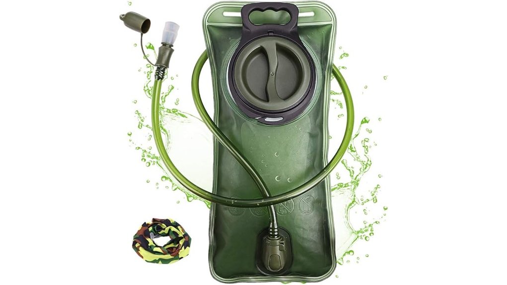 hydration bladder for hiking