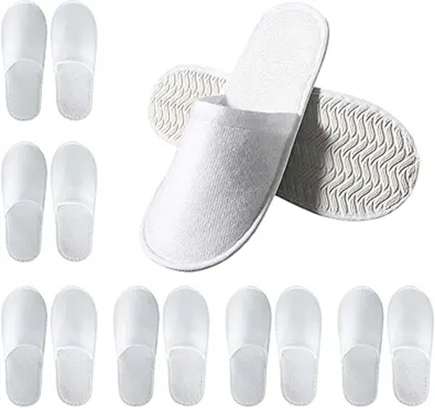 individually wrapped disposable slippers