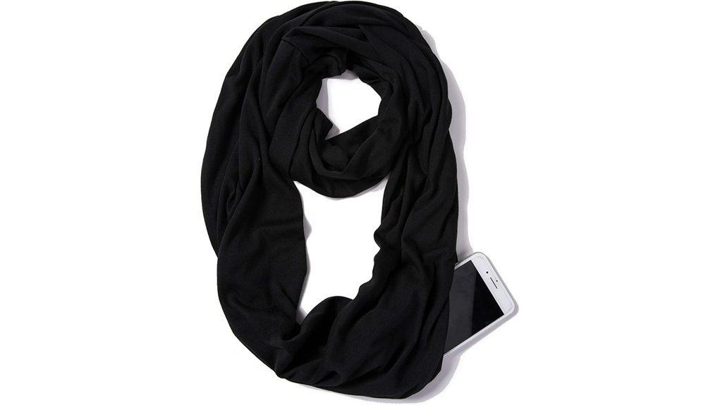 10 Best Hidden-Pocket Scarf 1 infinity scarf with pocket