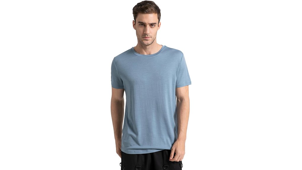 Merino Wool T-Shirts for Travel: Peak Comfort on the Go 14 innotree men s merino t shirts