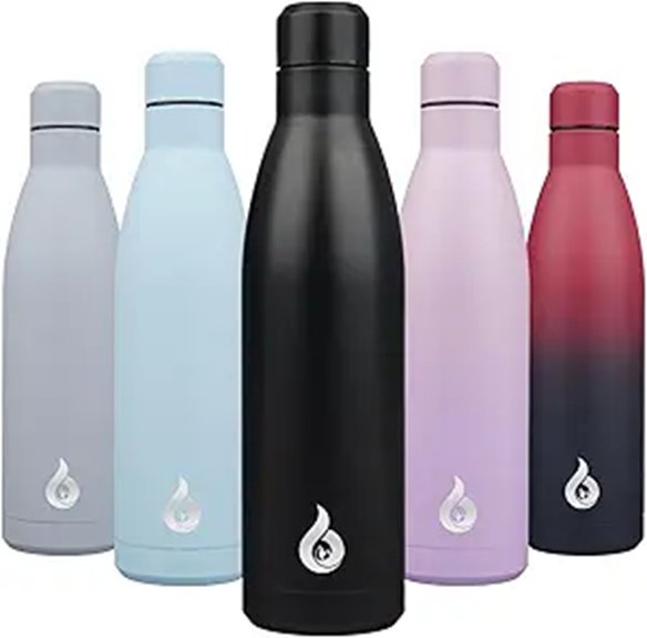 Reusable Water Bottles: Insulated or Lightweight for Travelers 7 insulated 25oz travel bottle