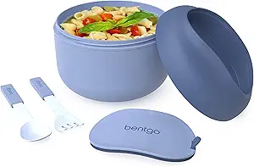 Best Insulated Snack Containers for Day Trips 14 insulated leak resistant compartment bowl
