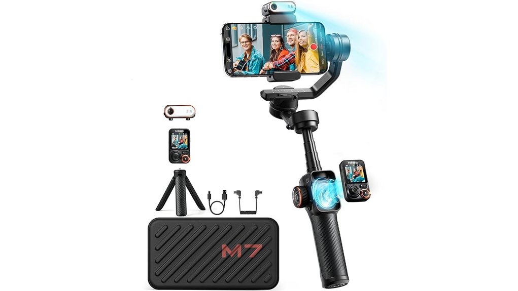 iphone gimbal stabilizer device