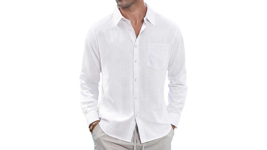 Linen Clothing for Hot Climates That Keeps You Cool 11 j ver linen button down shirt