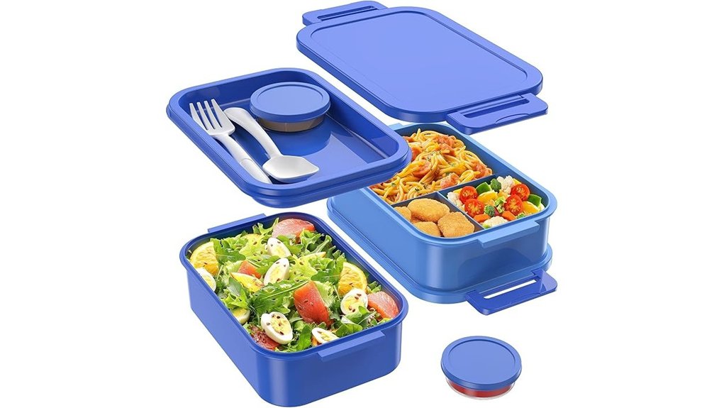 jelife 3 layer bento utensils