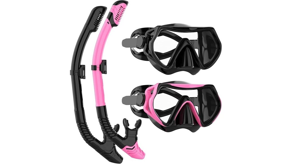 Best Snorkel Masks for Beginners Who Care About Fit 2 jring snorkel mask anti fog