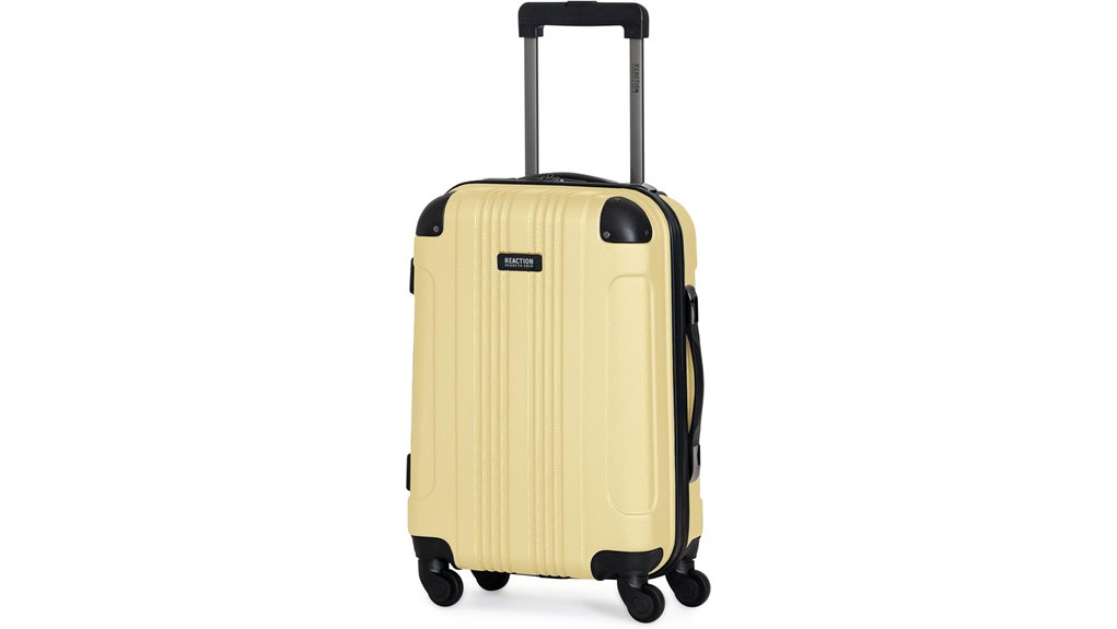 Best Carry-On Suitcases With Quiet Wheels 9 kenneth cole reaction hardshell