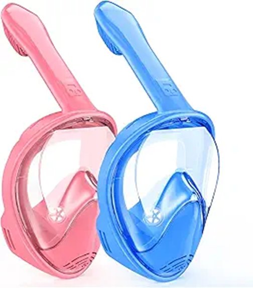 Best Snorkel Masks for Beginners Who Care About Fit 12 kids full face snorkel mask