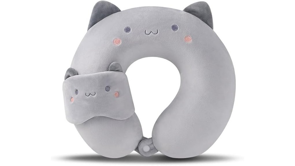 The Best Travel Pillows for Kids That Make Flights Easier 10 kids neck pillow eye mask