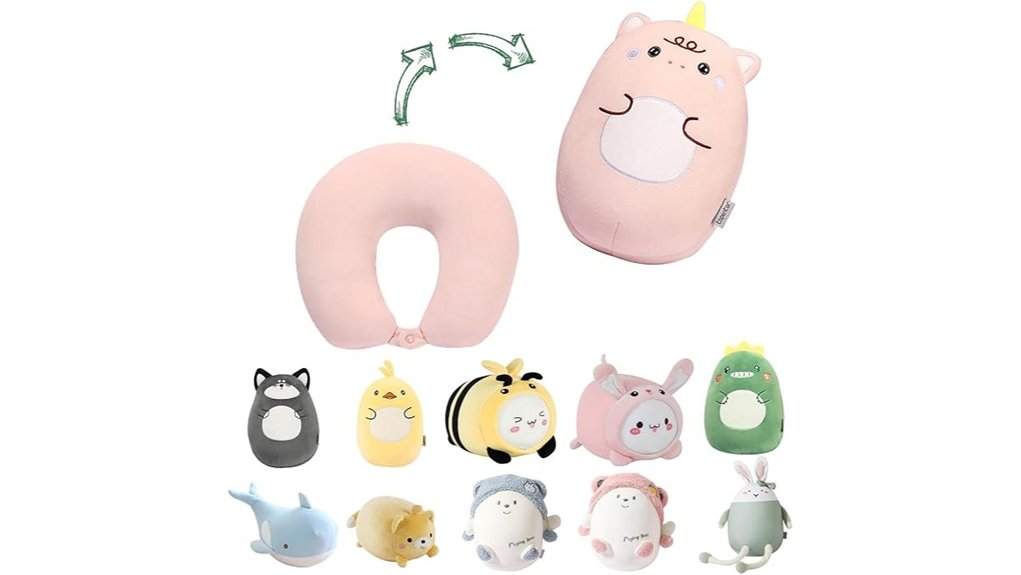 The Best Travel Pillows for Kids That Make Flights Easier 13 kids unicorn 2 in 1 pillow