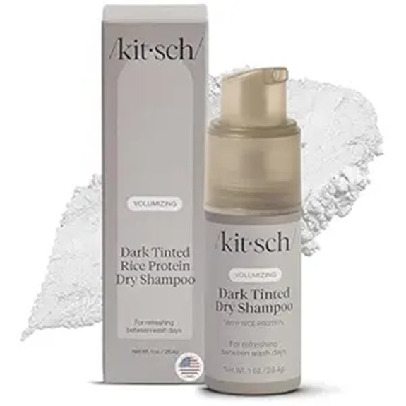 Best Dry Shampoo for Travel: Extending Hair Wash Days 8 kitsch rice protein dry shampoo