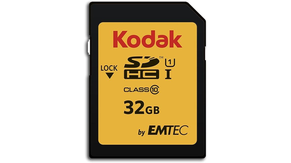 kodak 32gb sdhc uhs i