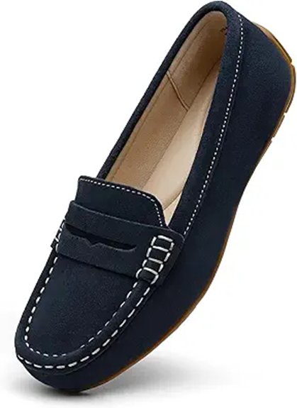 Leather Travel Shoes That Dress Up Or Down 7 kordal women s suede leather loafers