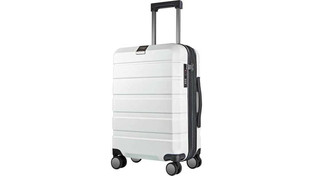 Best Carry-On Suitcases With Quiet Wheels 12 krosser 20 inch hardside carry on