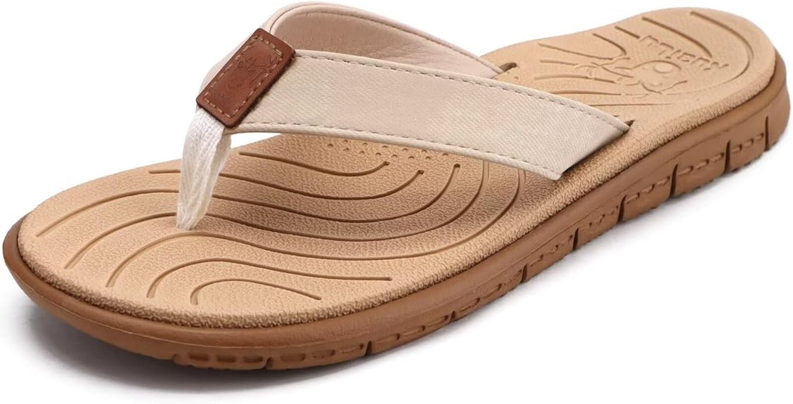 Best Sandals for Walking (Not Just the Beach) 5 kuailu women s arch support flip flops