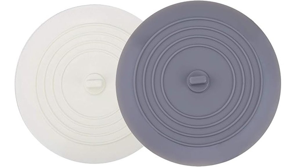 large silicone drain stoppers