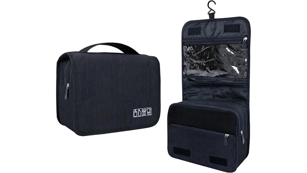 Must-Have Hanging Toiletry Bags for Tiny Bathroom Spaces 6 large waterproof travel hook