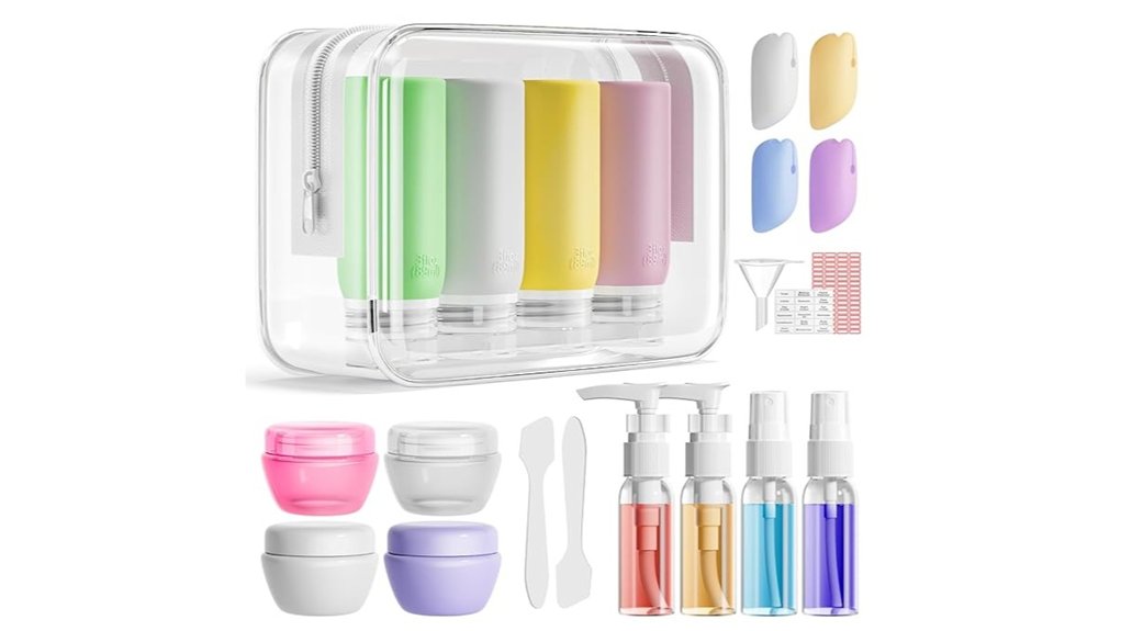 leak proof travel bottles
